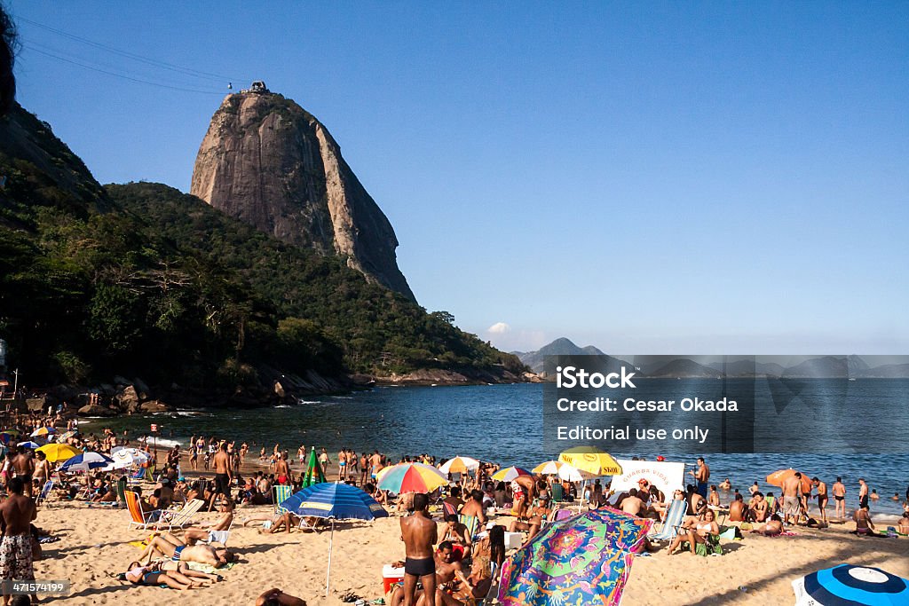 Praia Vermelha - Royalty-free Ao Ar Livre Foto de stock