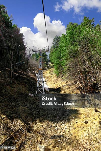 Seilbahn Über Den Wundervollen Blick Auf Die Berge Stockfoto und mehr Bilder von Alpen