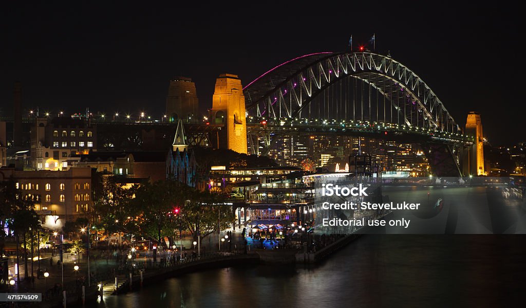 Ponte do Porto de Sydney - Royalty-free Austrália Foto de stock