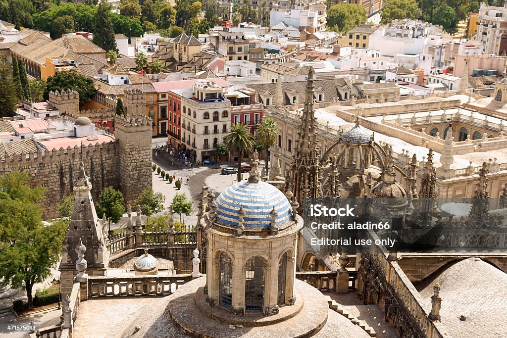 Vista de Sevilla, España - Foto de stock de Aire libre libre de derechos