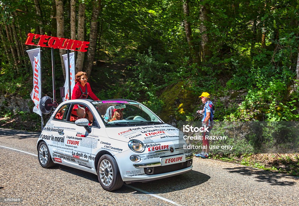 L'équipe journal de voiture - Photo de Affaires libre de droits