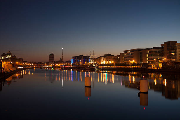 istock Dublin Cityscape at Twilight, Ireland 471576067