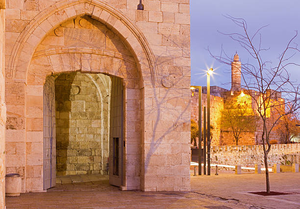 istock Jerusalem - Jaffa gate and the tower of David 471576234