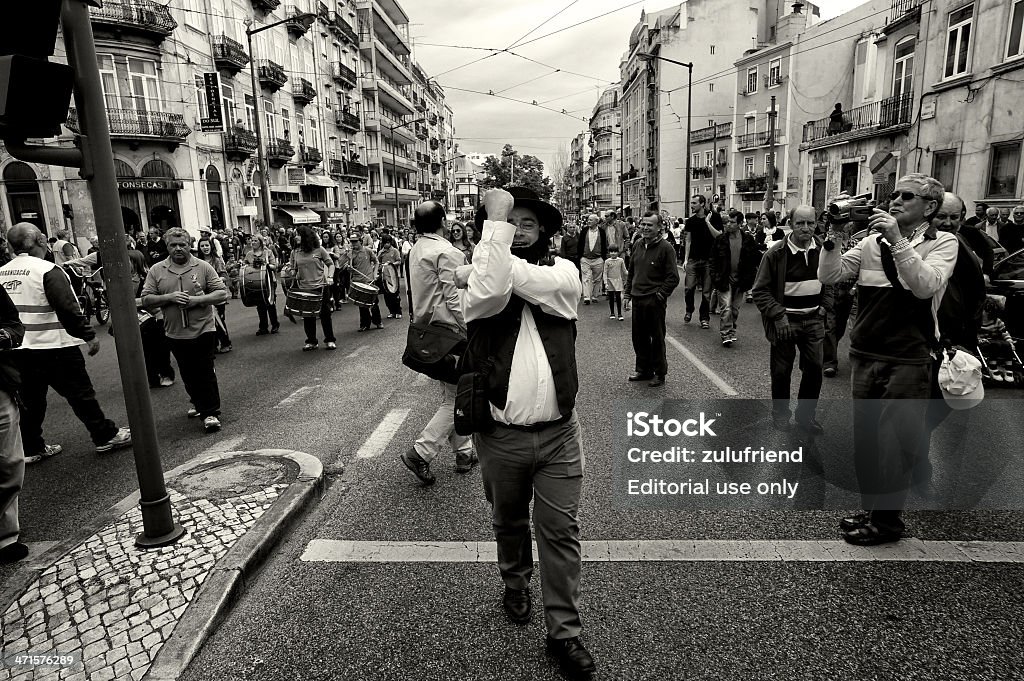 Demostración de Lisboa - Foto de stock de Adulto libre de derechos
