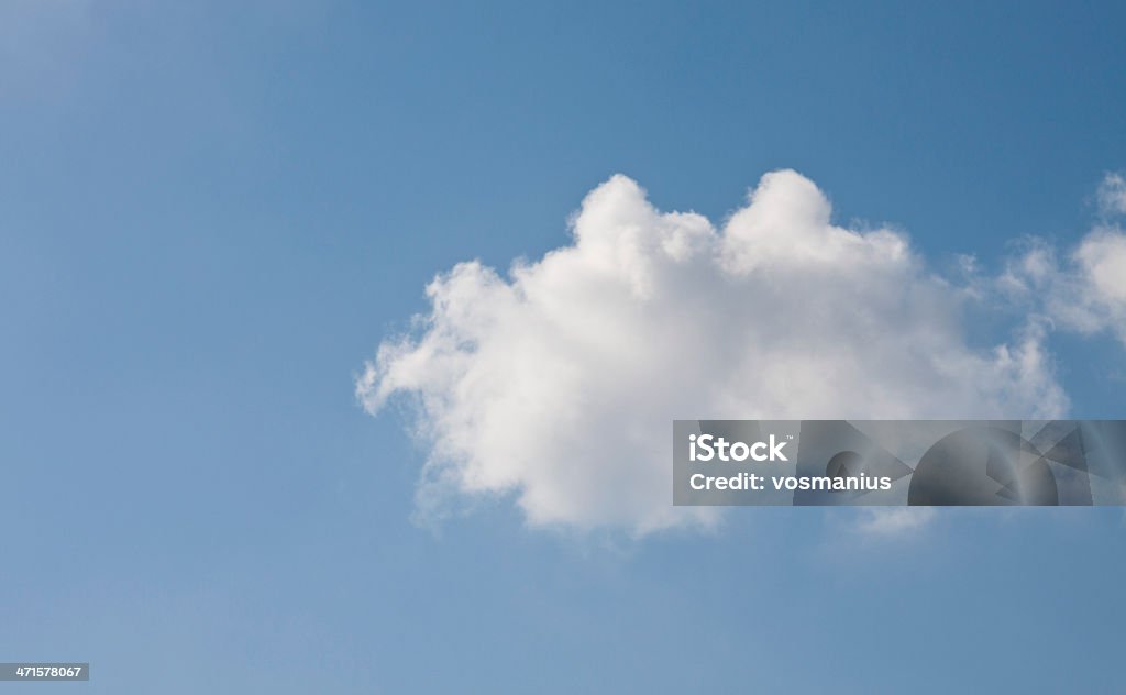 Espectacular cielo azul - Foto de stock de Abstracto libre de derechos