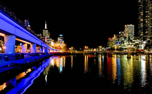 istock Looking down the Yarra at Melbourne night lights 471578561