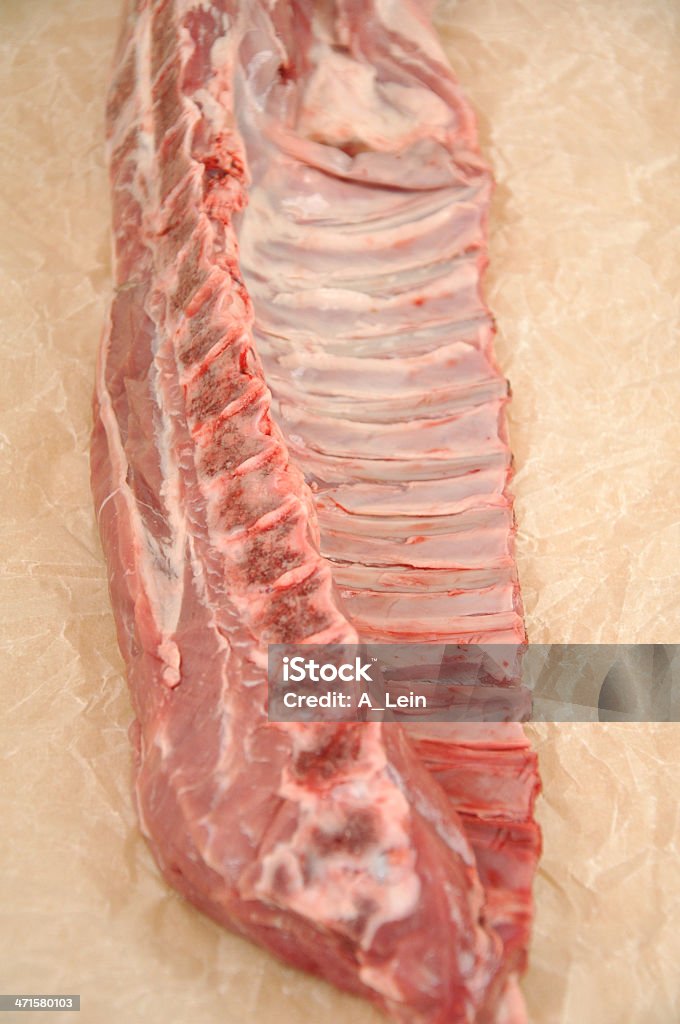 Crus de Carne de Carneiro - Royalty-free Alecrim Foto de stock