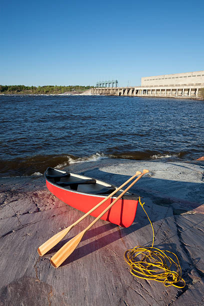 pine falls - dam hydroelectric power station manitoba canada zdjęcia i obrazy z banku zdjęć