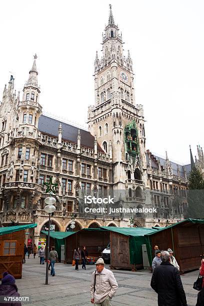 Câmara Municipal De Munique - Fotografias de stock e mais imagens de Alemanha - Alemanha, Arquitetura, Banca de Mercado
