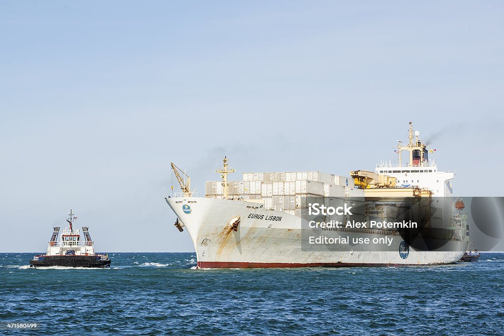 Cargo vers le port à Fort Lauderdale - Photo de Affaires libre de droits