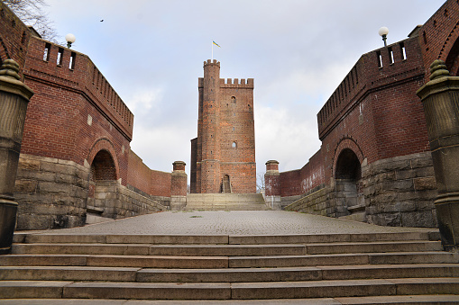 Medieval tower called Karnan in Helsingborg