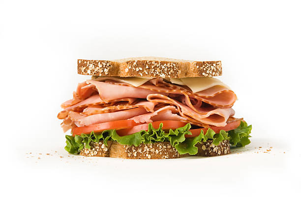 istock Profile photo of a large Ham Sandwich 471582619