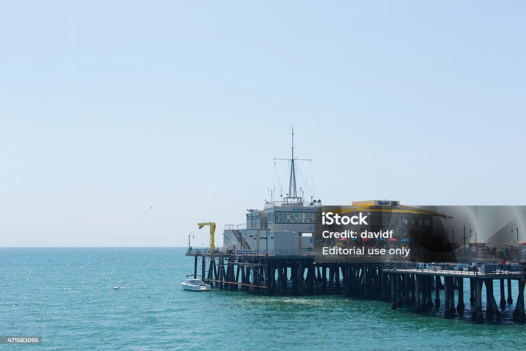 Molo di Santa Monica - Foto stock royalty-free di California