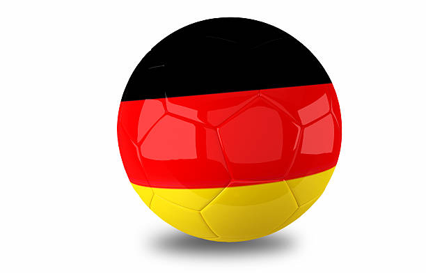 istock Germany Football isolated on a white 471583483