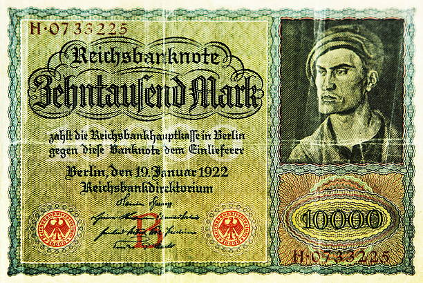 Deutsche Mark Paper Money German Bank Note