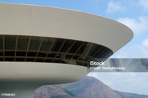 Oscar Niemeyer Niteroi Contemporary Art Museum Rio De Janeiro Brazil Stock Photo - Download Image Now