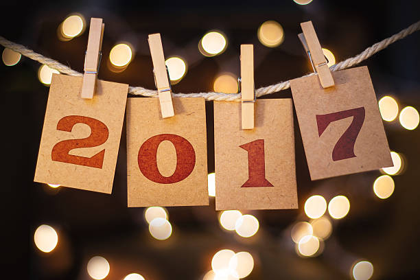 istock 2017 Concept Clipped Cards and Lights 471586656