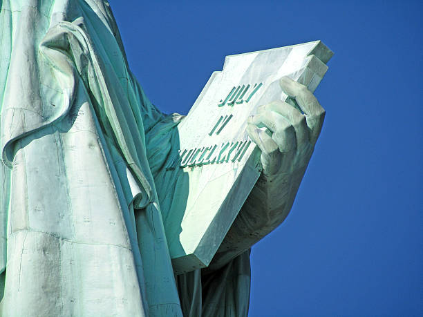 istock Statue of Liberty table closeup 471587439