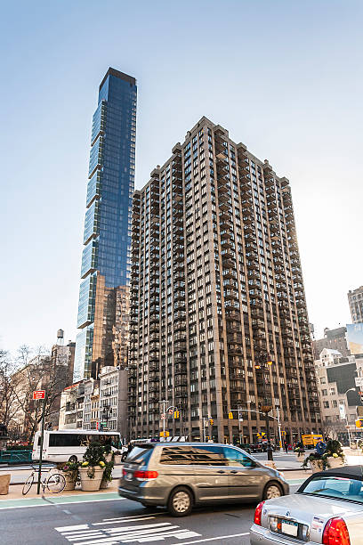 Modern building in Manhattan - New York City