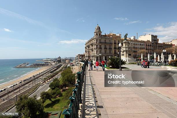 Photo libre de droit de La Rambla À Tarragone Espagne banque d'images et plus d'images libres de droit de Architecture - Architecture, Catalogne, Culture espagnole