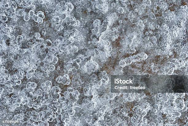 Textura De Hielo Foto de stock y más banco de imágenes de Abstracto - Abstracto, Aire libre, Azul