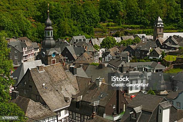 Monschau Deutschland Stockfoto und mehr Bilder von Aachen - Aachen, Außenaufnahme von Gebäuden, Bauwerk