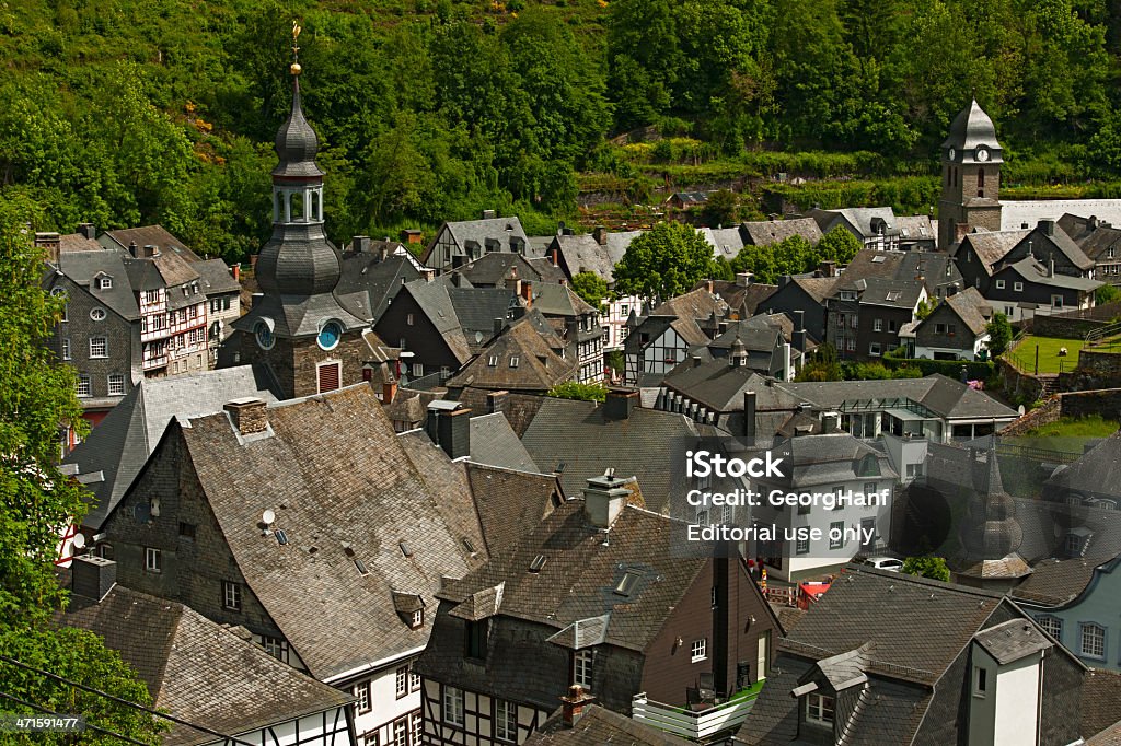 Monschau, Germania - Foto stock royalty-free di Ambientazione esterna