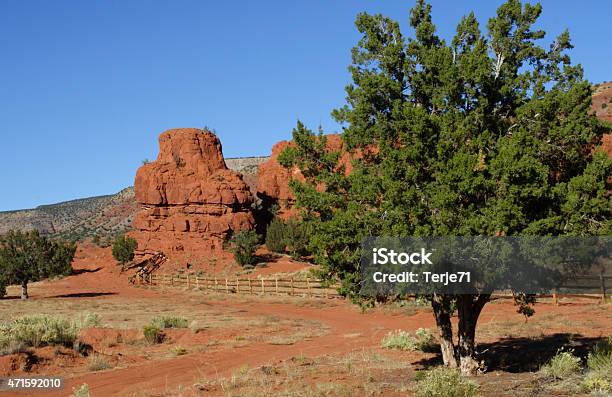 Redrock Formation In The Jemez Mountains New Mexico Stock Photo - Download Image Now