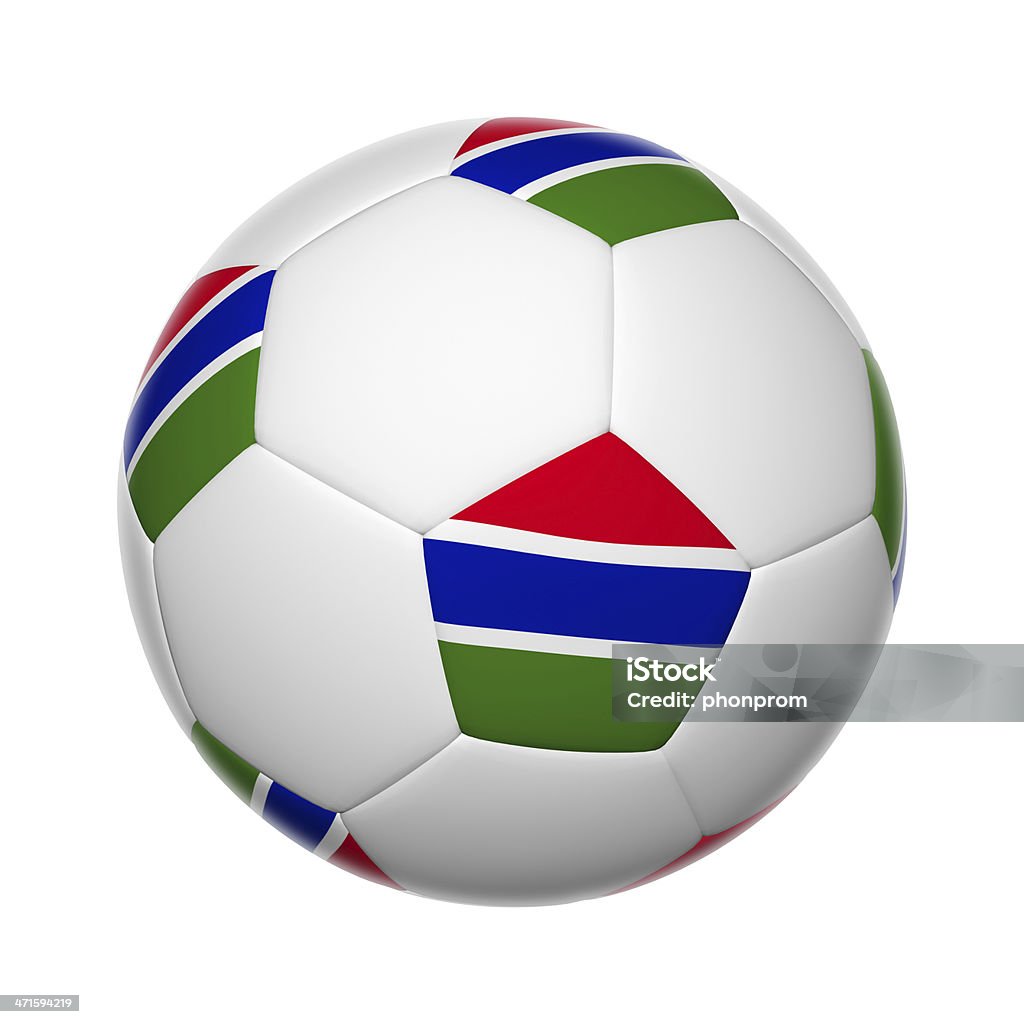 Gambie ballon de football - Photo de Afrique libre de droits