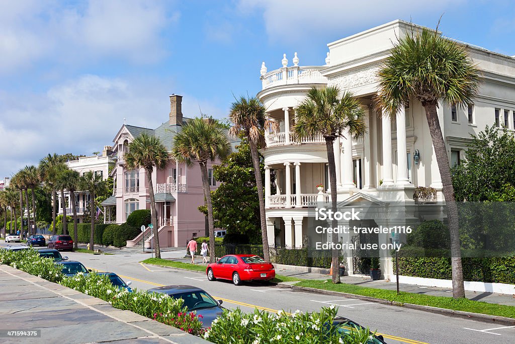 Charleston, South Carolina edifici - Foto stock royalty-free di Carolina del Sud