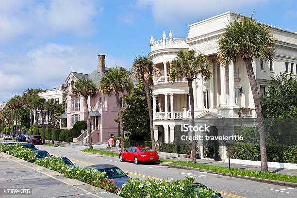 Charleston South Carolina Edifici - Fotografie stock e altre immagini di Carolina del Sud - Carolina del Sud, Charleston - Carolina del Sud, Automobile