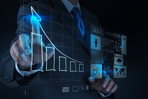 istock businessman hand working with new modern computer and business s 471595047
