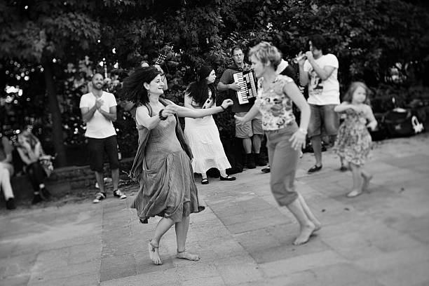 Berlin, Germany - June 21, 2013: Fete de la Musique Berlin 2013,  Street scene, European Music Fest takes place every year on 21st June as a live music celebration