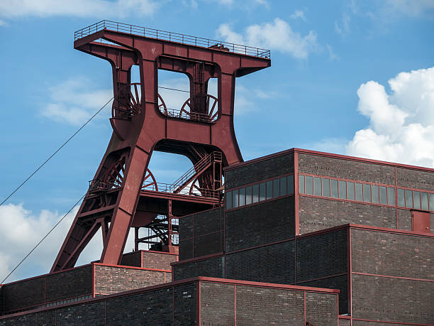 istock Top Main mine  and  building Zollverein complex 471595391