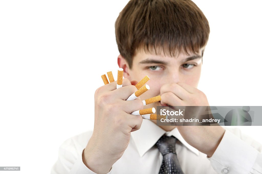 Homme légendaire de Cigarettes - Photo de 16-17 ans libre de droits