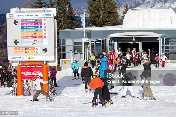 Flachau Stockfoto und mehr Bilder von Aktivitäten und Sport - Aktivitäten und Sport, Alpen, Anhöhe