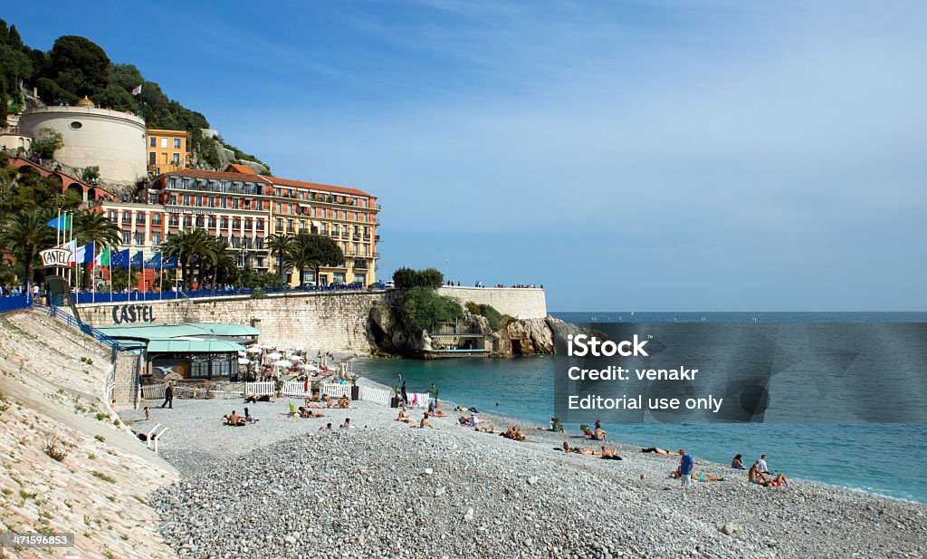 Nizza-angelo bay - Foto stock royalty-free di Nizza