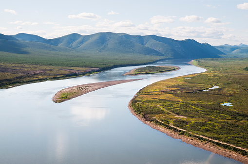 Kolyma River (Magadan region).