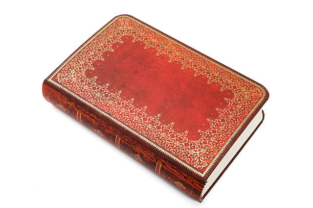 istock notebook with leather cover isolated on a white background 471597398