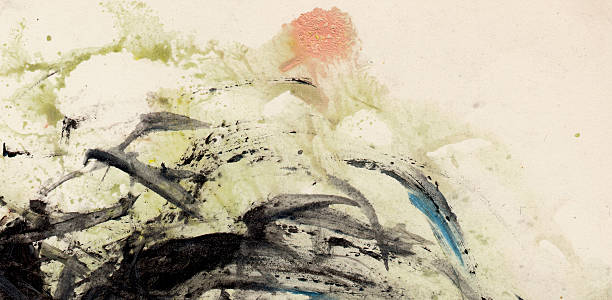 istock Abstract Watercolor nature painting 471598107