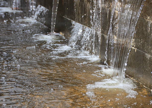 istock Perspective of Water Spraying through Concrete Wall 471598718
