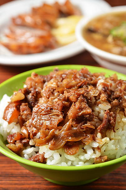 Braised pork rice