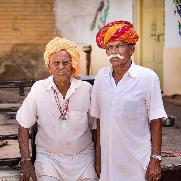 istock Indian seniors with severe looks 471599426