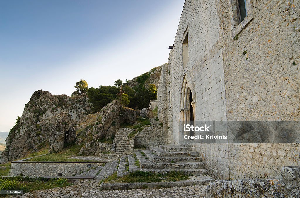 Chiesa di San Salvatore Caltabellotta (Sicilia, Italia) - Foto stock royalty-free di Ambientazione esterna