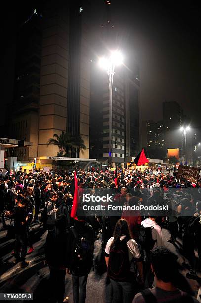 Photo libre de droit de Démonstration banque d'images et plus d'images libres de droit de Piquet de grève - Piquet de grève, Amérique du Sud, Boycott