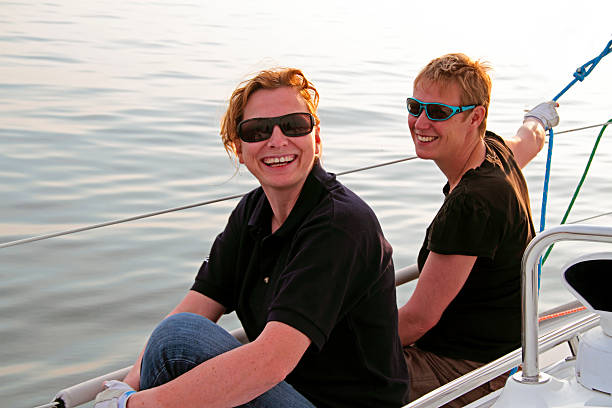 istock Happy sailing on the IJsselmeer in Netherlands 471602951