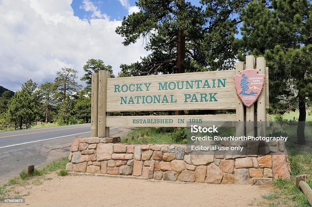 Park Narodowy Gór Skalistych, Colorado - Zbiór zdjęć royalty-free (Park Narodowy Gór Skalistych)