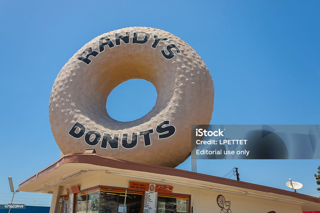 Randys Donuts - Foto de stock de California libre de derechos
