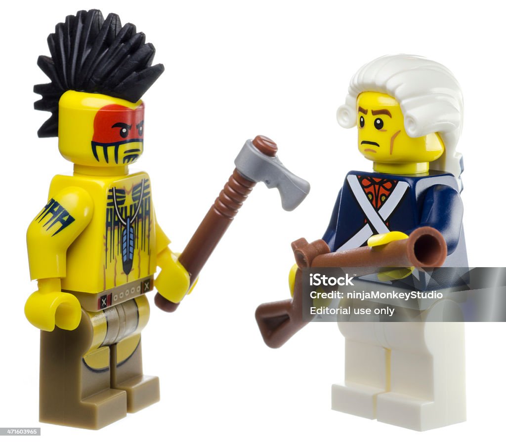 Indian e Continental Mini-figuras Lego Soldado - Royalty-free Adulto Foto de stock