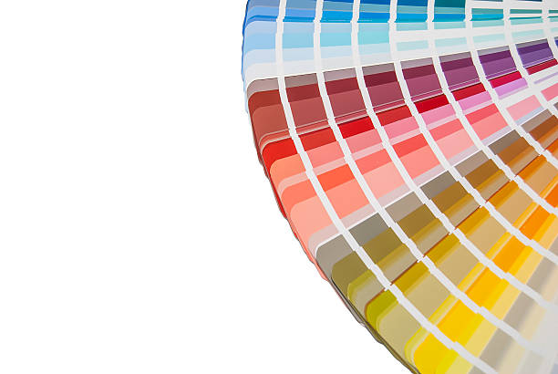 istock Rainbow color palette isolated on white 471606692